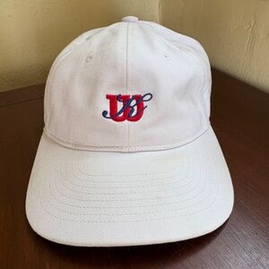 *SUPER RARE* KITH x WILSON Collaboration Baseball Cap White